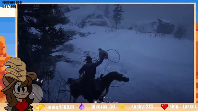 Is The Cat Girl Cowgirl Really A Cowboy? | Red Dead #1 смотреть онлайн
