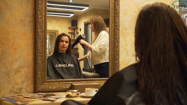 Стрижка горячими ножницами. Стрижка жгутиками. смотреть онлайн