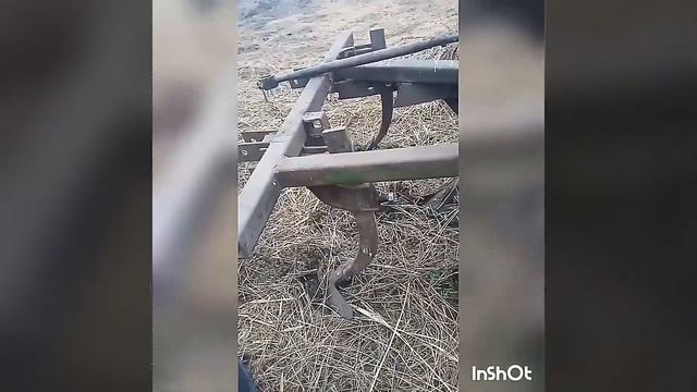 Плуг- культиватор минитрактора. Два в одном. смотреть онлайн