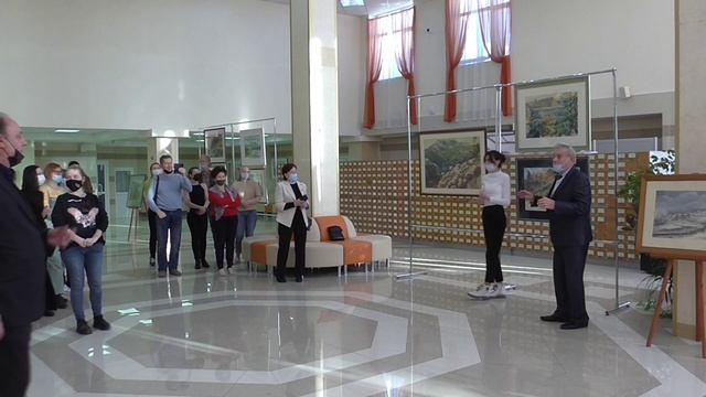 Выставка "Крым романтический" в акварелях Гуго Шауфлера. смотреть онлайн