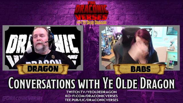 Conversations With Ye Olde Dragon Ep. 3 - Ashley Fletcher! смотреть онлайн