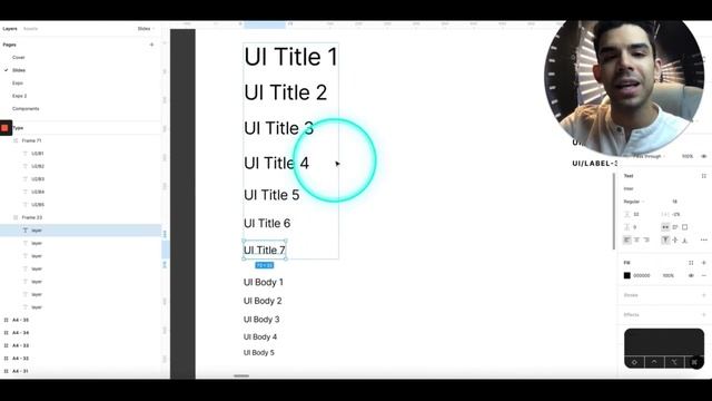 Figma Web and App Design Type Styles & UI Typography Systems on Figma | UX Design System Tutorial смотреть онлайн