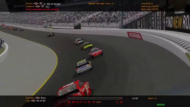 NR2003 Gatorade Cup Series Race 8/38 Oreo 400 Season 6 смотреть онлайн