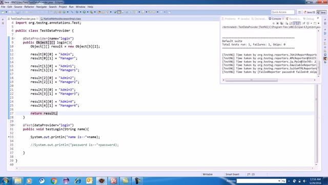 Dada Provider concepts in Selenium смотреть онлайн