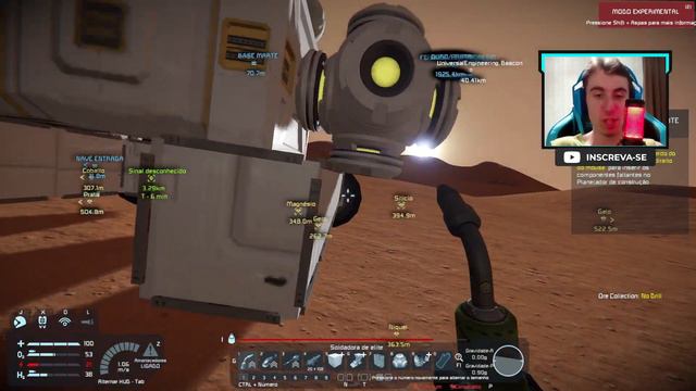 Como FAZER um ROVER no SPACE ENGINEERS - EP28 смотреть онлайн