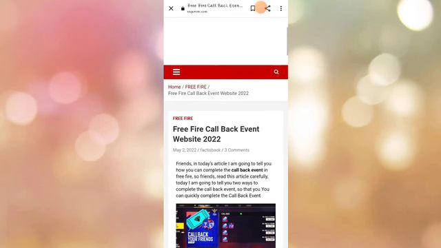 How To Complete Callback Event Free Fire 🤯-para SAMSUNG,A3,A5,A6,A7,J2,J5,J7,S5,S6,S7,S9,A10,A20,A3 смотреть онлайн