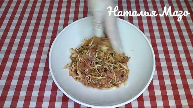 Жареные китайские пельмешки.