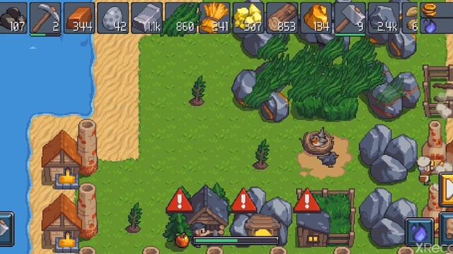 Прохождение игры Tap craft смотреть онлайн