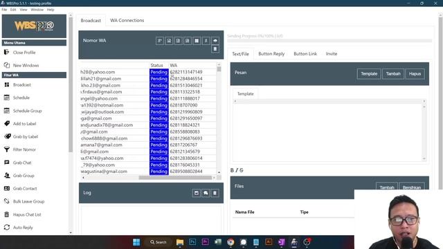 Cara broadcast WA atau WhatsApp blast dengan WBS PRO di 2024 смотреть онлайн