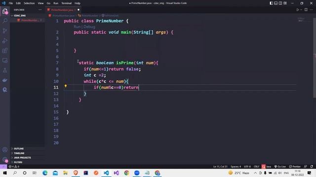 Program to Check Whether A Number is Prime or Not in Java смотреть онлайн