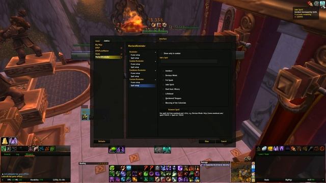 Warlock Addon Guide AffDots/Warlock Reminders смотреть онлайн