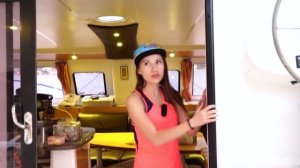 РУМ ТУР ПО ЯХТЕ НАШ ДОМ ВНУТРИ ПЕРВЫЙ ДЕНЬ ЯХТА ЭЛЛИ ДИ #1 | Elli Di