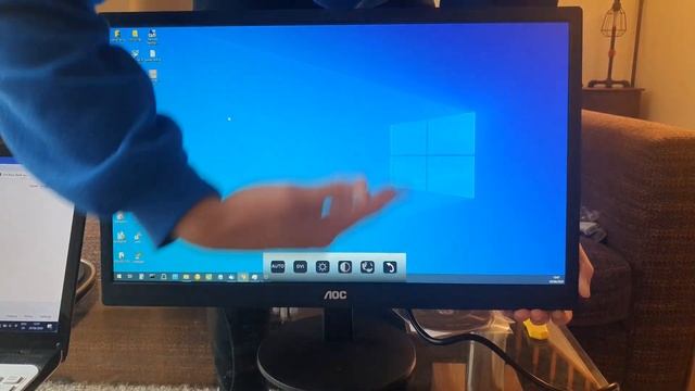 AOC E2270SWDN 21.5 Full HD 1080 LED VESA Monitor With VGA & DVI 5ms Reponse - Review & Unboxing смотреть онлайн