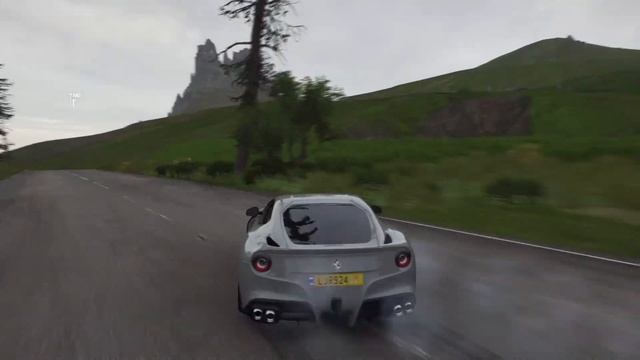 DRIFTING A TWIN TURBO FERRARI F12 BERLINETTA: FORZA HORIZON 4 смотреть онлайн