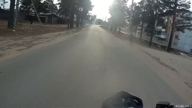 Первый выезд на новом мотоцикле!) смотреть онлайн