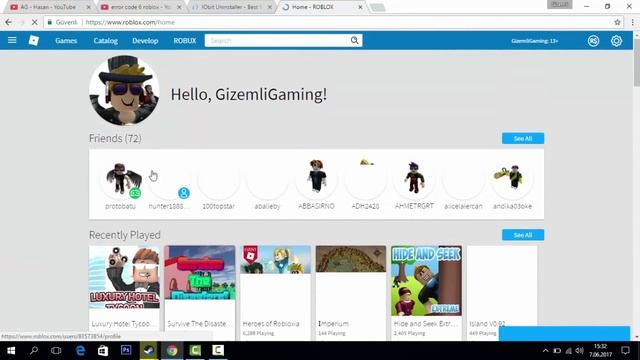 ROBLOX eror code 6 (ÇÖZÜMÜ!!!) / WORKİNG!!!!! смотреть онлайн