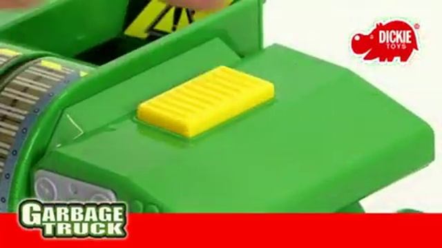3418335 DICKIE Зелёный мусоровоз.mp4 - Детки Тойс интернет магазин игрушек смотреть онлайн
