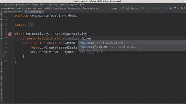Android kotlin Spinner with images custom adapter with Toast multiple selections,textView explained смотреть онлайн