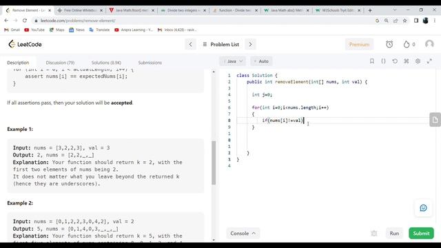 ? Remove Element ?|| Leetcode solution смотреть онлайн