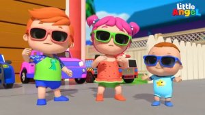 Едем В Парк Аттракционов    Веселые Развивающие Песенки Для Детей   Little Angel Русский