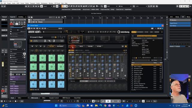 Groove Agent 5 in Cubase 13 & Pro Tools смотреть онлайн