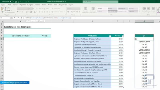 ? Crear BUSCADOR en LISTA DESPLEGABLE de Excel | Sin Macros, no VBA | смотреть онлайн
