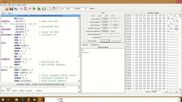 CSC205 Pep8 Function with a Parameter смотреть онлайн