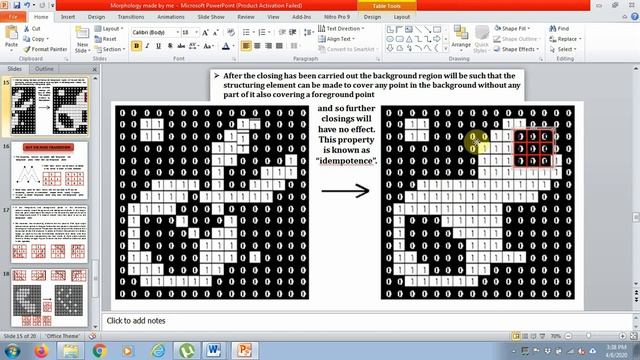 MORPHOLOGY (Part 2) OPENING ,CLOSING ,HIT OR MISS Transform by solved examples.-Prof. Kushal Ghadge смотреть онлайн