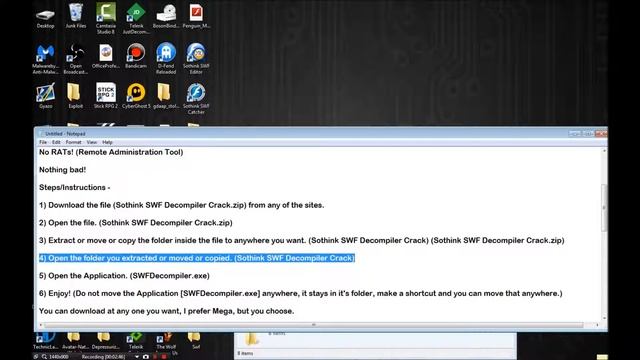 Sothink SWF Decompiler Cracked [Please Watch and Please Read Description] смотреть онлайн