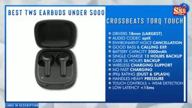 Top 5 Best TWS Earbuds Under 5000 on Amazon 2022⚡Best TWS Earbuds Under 5000⚡ Sasta Earbuds ⚡ смотреть онлайн