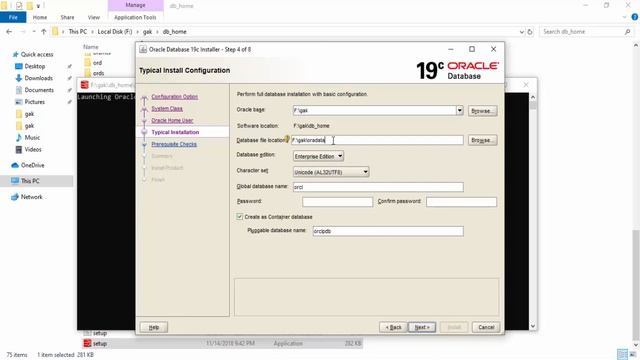 How to install oracle 19c database in windows 10 64bit & HR user unlock? смотреть онлайн