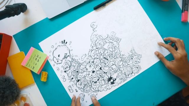 The 100 Doodle Challenge (with Gawx Art) смотреть онлайн