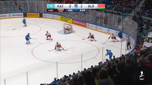 Kazakhstan vs. Belarus | Full Game | 2019 IIHF Ice Hockey World Championship Division I Group A смотреть онлайн