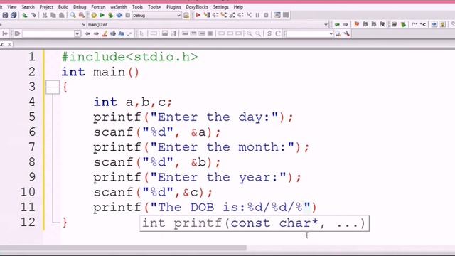 Write a program in C to find the day of your birth Given Date смотреть онлайн