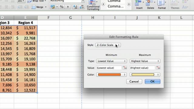 How to Modify the Conditional Format Formula in Excel : Using Microsoft Excel смотреть онлайн