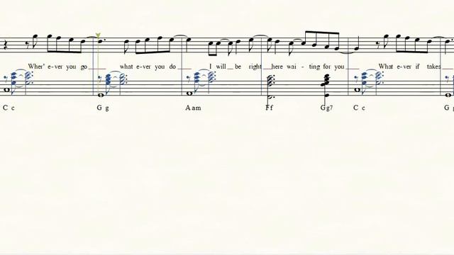 Right Here Waiting - Richard Marx accordion sheet music смотреть онлайн