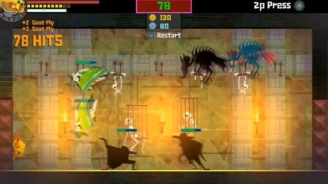 Guacamelee STCE - El Infierno Challenge 10 - Gold Medal - World Champion Achievement Guide смотреть онлайн