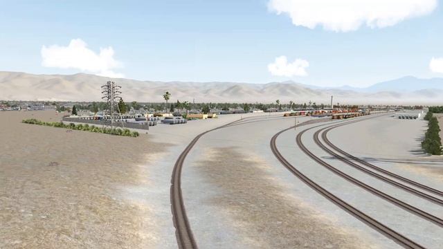 Постановка поезда под погрузку контейнеров в Сан-Бернардино ► Run 8 Train Simulator V2 (CMFRR) смотреть онлайн