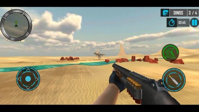 Real Dino Hunter Fps Shooter Android ios Gameplay - Dinosaur game - eDroid Gameplay #113 смотреть онлайн