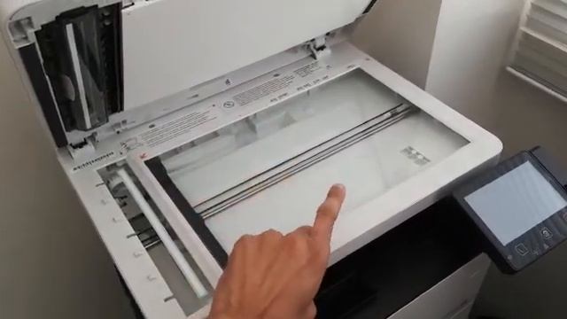 Limpeza ADF da Canon 1643 смотреть онлайн