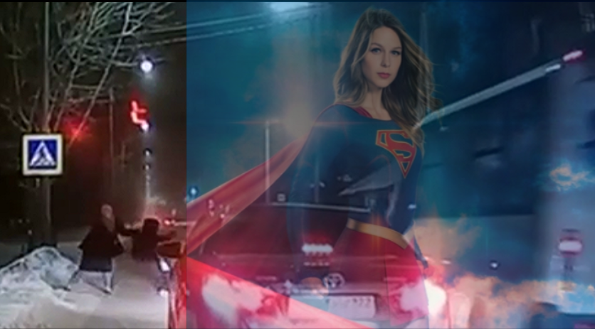 "Супервумен" из Барнаула спасла едва не попавшего под маршрутку мальчика. смотреть онлайн