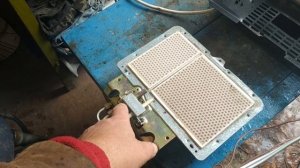 Ремонт газового инфракрасного обогревателя своими руками.