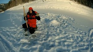 Чтоб лунка не замёрзла