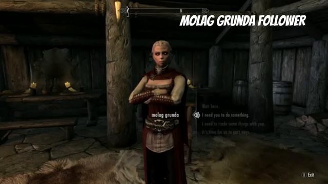 Skyrim SE Xbox One/PC/PS4 Mods|Molag Grunda Follower смотреть онлайн