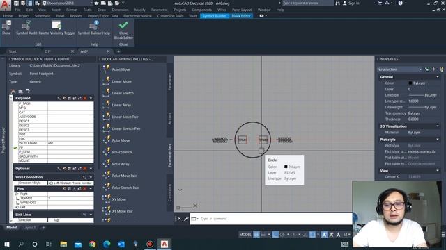 ทำ Wire Diagram โดยใช้โปรแกรม AutoCAD Electrical смотреть онлайн