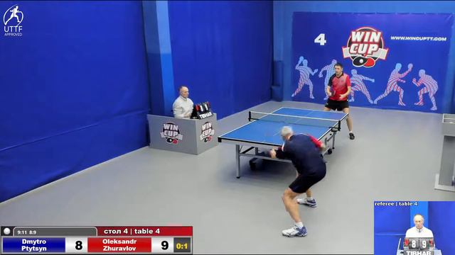 00:55 Птицын Дмитрий (1:3) Журавлев Александр стол 4 ЮГ-5 07.04.22 смотреть онлайн