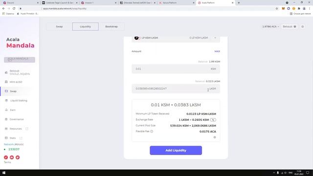 Инструкция Taiga Testnet, тестирование приложения за токены. До 10 января
