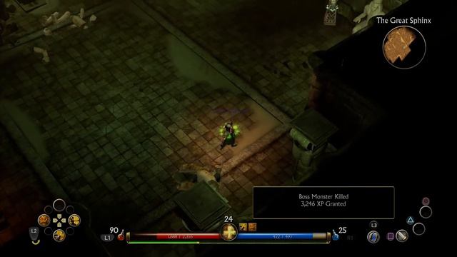Titan Quest PS5 - Fight against Pharaoh's Honor Guard x4 смотреть онлайн