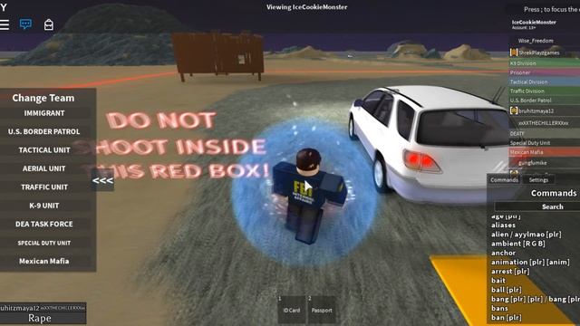Exploiting Mexican Border RP - Roblox