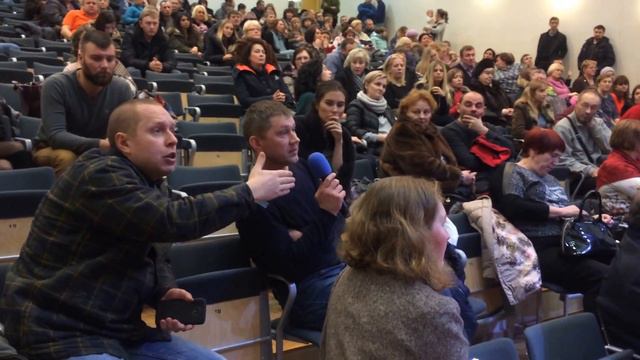 Встреча дольщиков ЖК "Радужный" и "Галактика" с руководством ГСК. Часть 3 смотреть онлайн